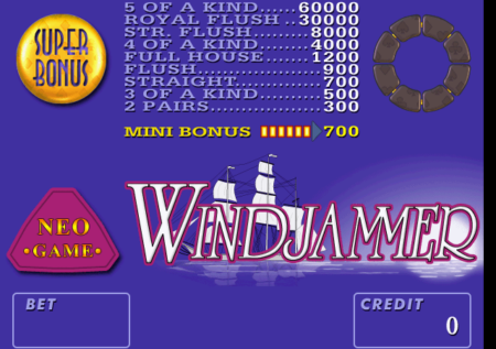 Ігрові автомати Windjammer